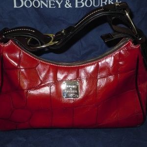 Dooney & Burke Croc embossed leather